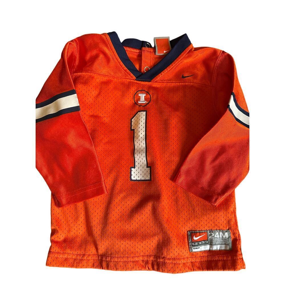 NIKE ILLINOIS FIGHTING ILLINI FOORBALL JERSEY